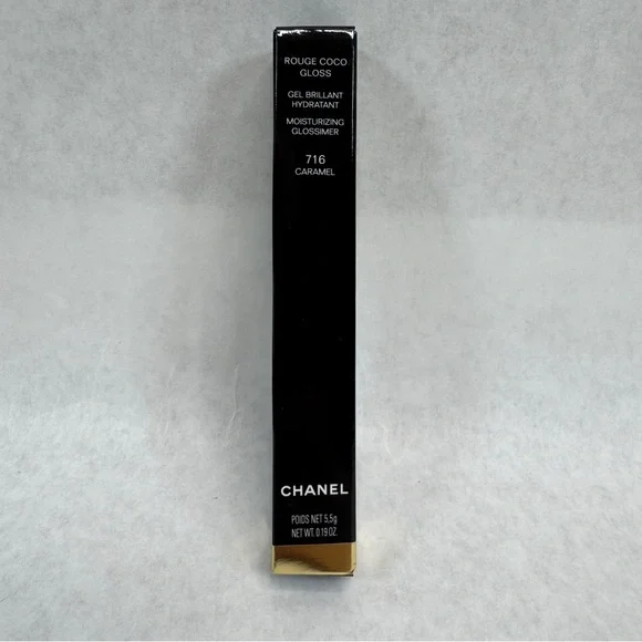 CHANEL Rouge Coco Gloss Moisturizing Glossimer - Caramel 716 - Picture 4 of 14